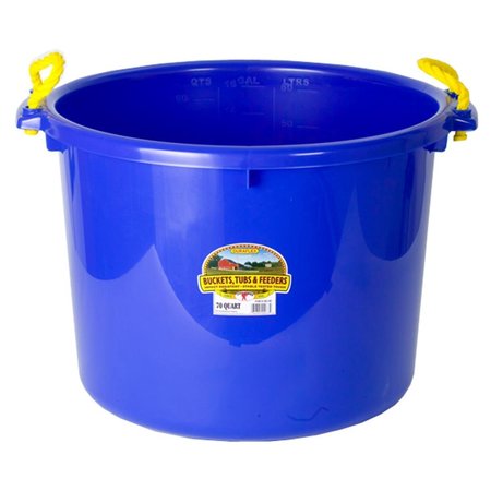 MILLER MFG Miller Manufacturing 1.75 Bushel Blue Muck Bucket  P-SB70-BLUE P-SB70-BLUE
